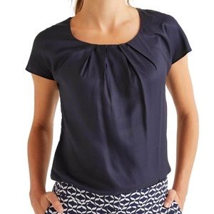 Boden Ravello top dark blue